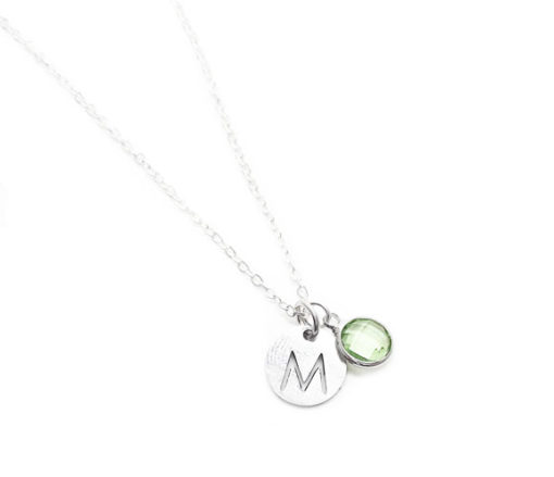 Collier personnalise - medaille