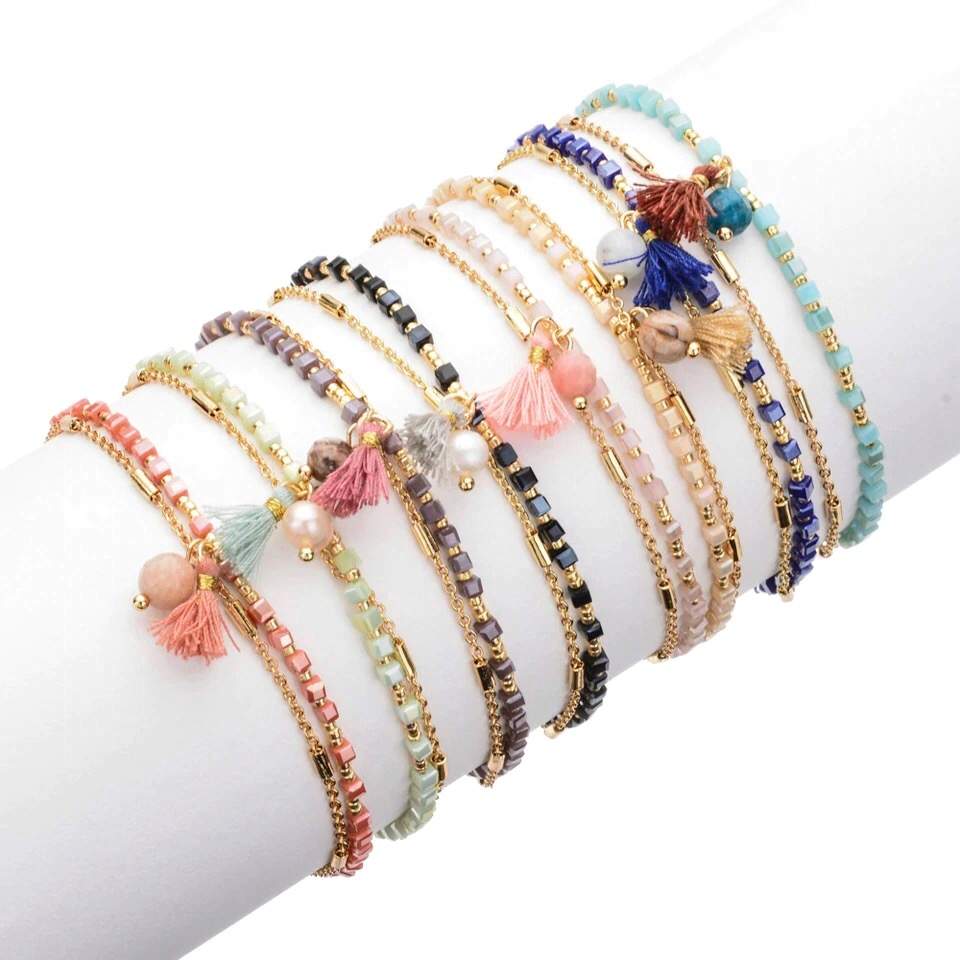 Trio bracelets tendance en or 18k  prix    Disponible chez  bijouteriechakib Whatsapp 0615700840 whatsapp   Instagram