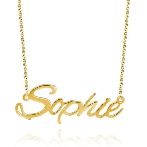 Collier Prenom pour femme en or