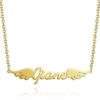 Collier prenom Ailes d Ange