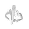 Bague ouverte originale femme