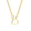 Collier fantaisie femme- pendentif lapin