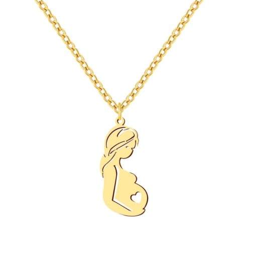 Collier fantaisie femme- pendentif maman