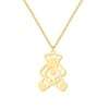 Collier fantaisie femme- pendentif ourson