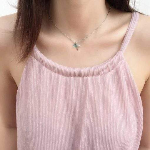 Collier sirene en argent