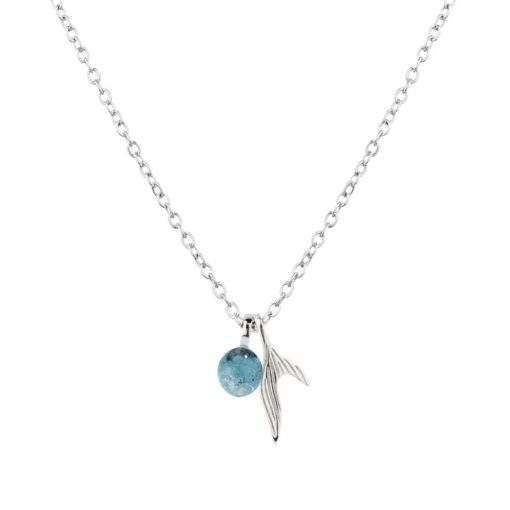 Collier sirene en argent