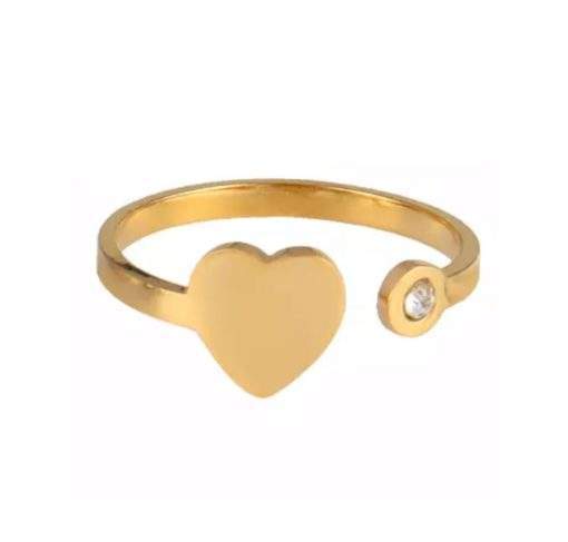 Bague coeur