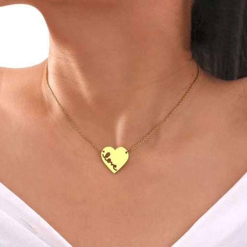 collier coeur love or