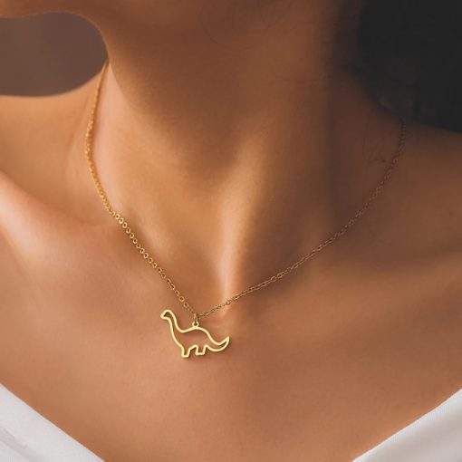 Collier dinosaure