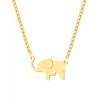 collier elephant acier