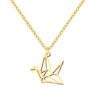 collier origami femme