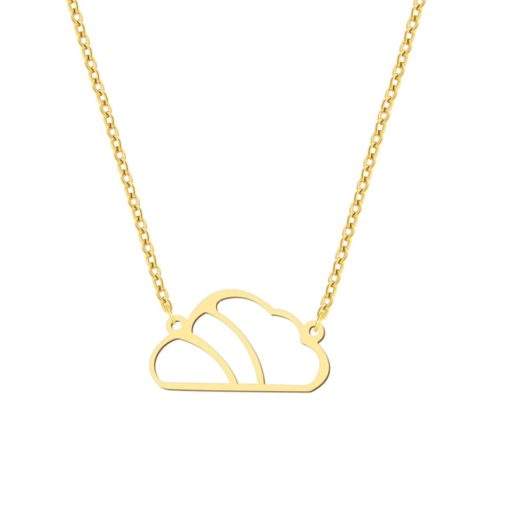 collier ras du cou pendentif nuage