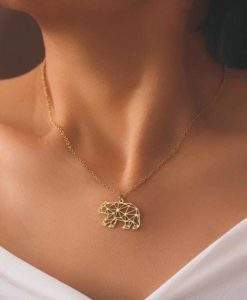 Collier ours or