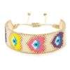 bracelet porte-bonheur perles miyuki